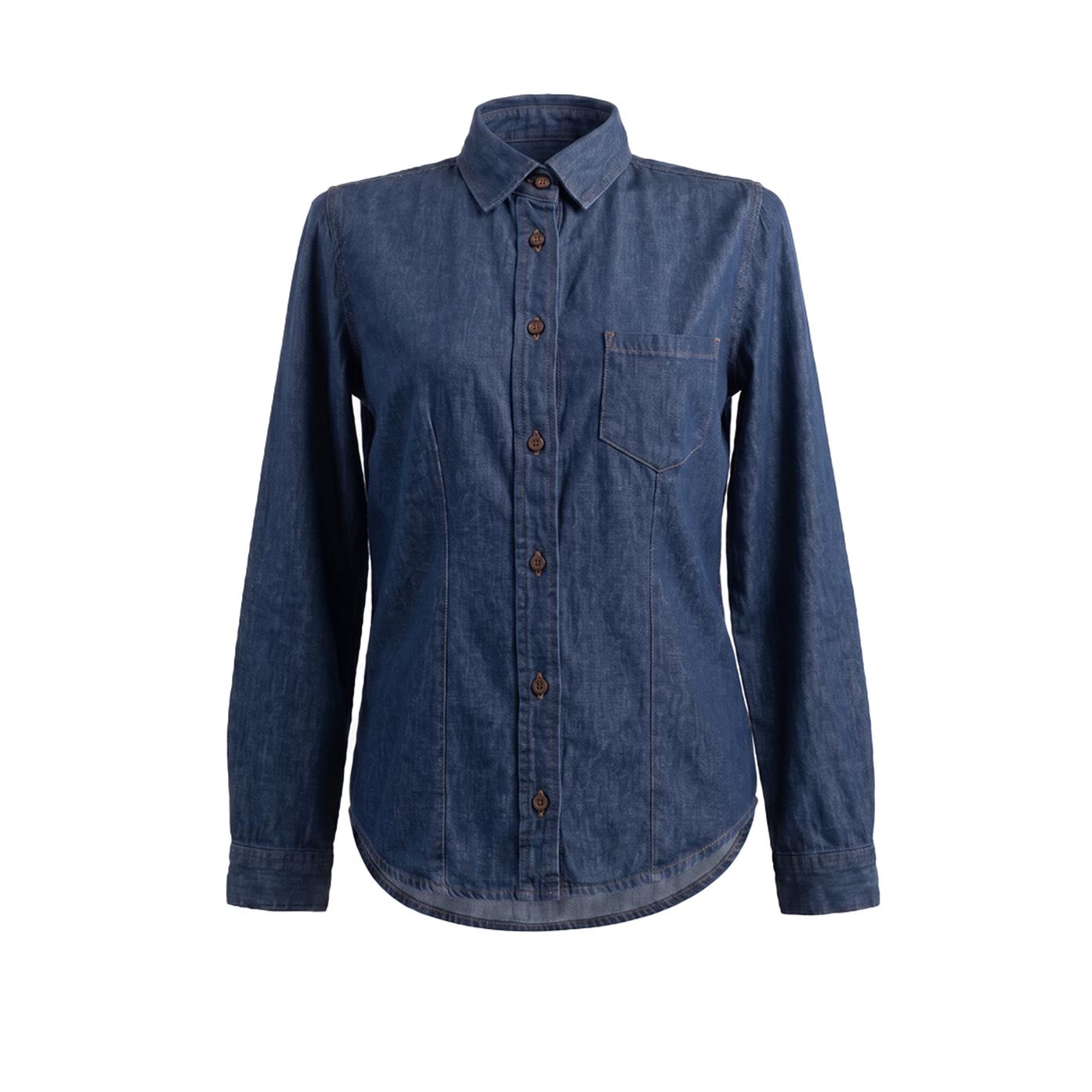 BLUSA MEZCLILLA MANGA LARGA 12 OZ 100% ALGODÓN
