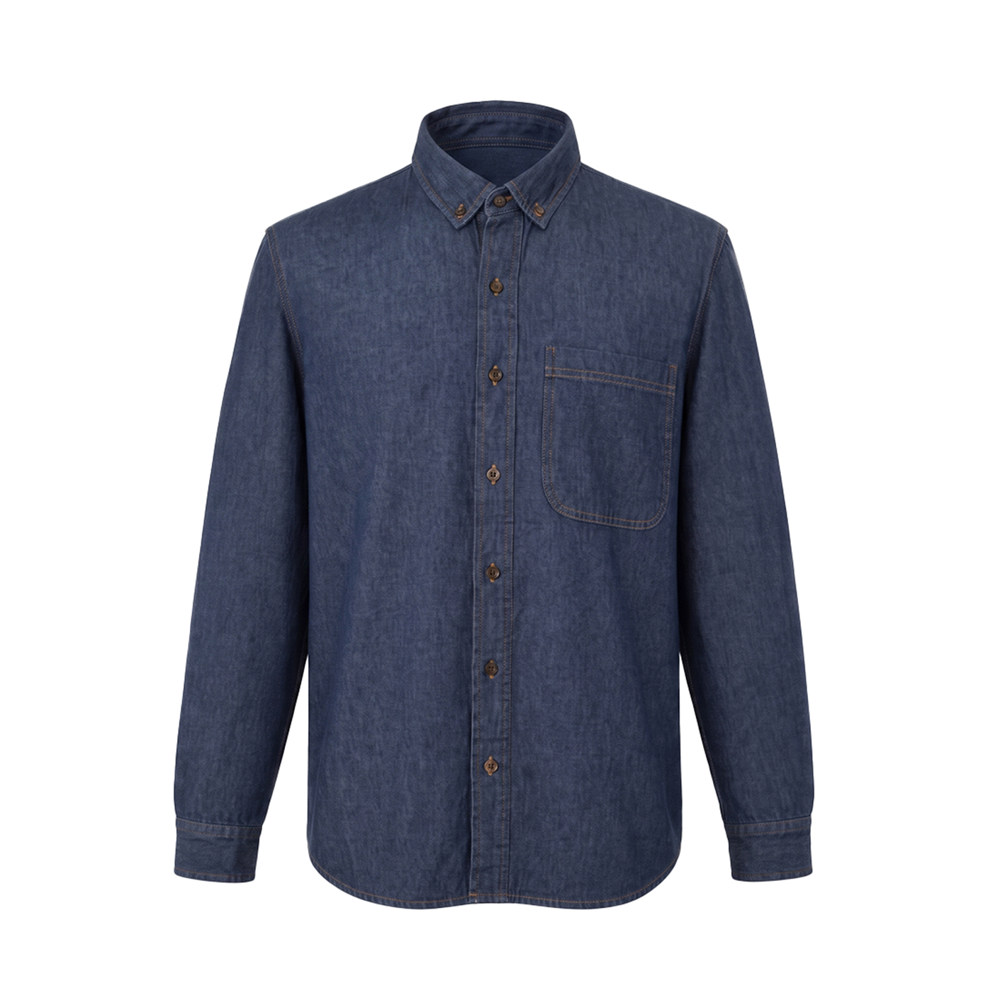 CAMISA MEZCLILLA MANGA LARGA 12 OZ 100% ALGODÓN